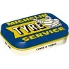 Menthes sans sucre - boîte métal Michelin bleue 15g