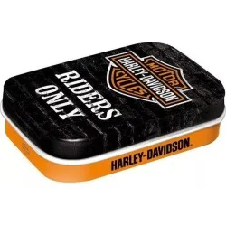 Menthes sans sucre - boîte métal Harley Davidson 15g