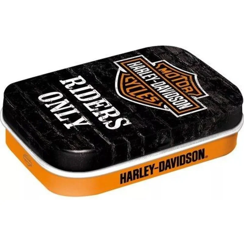 Menthes sans sucre - boîte métal Harley Davidson 15g