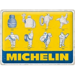 Logos Michelin - Plaque métallique décorative 40x30cm