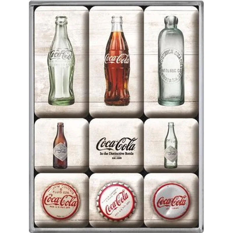 Magnet Coca Cola 9 pièces